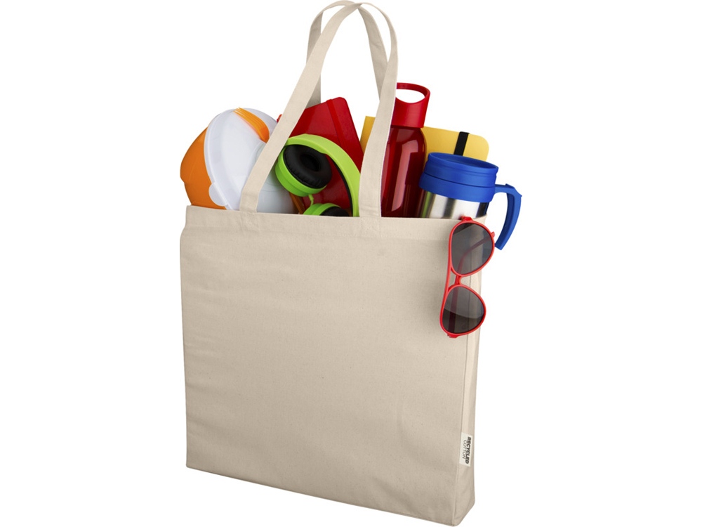 Odessa эко-сумка из переработанных материалов 220 г/м² - Натуральный-2