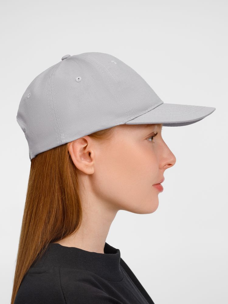 Бейсболка Apollo, серая-5