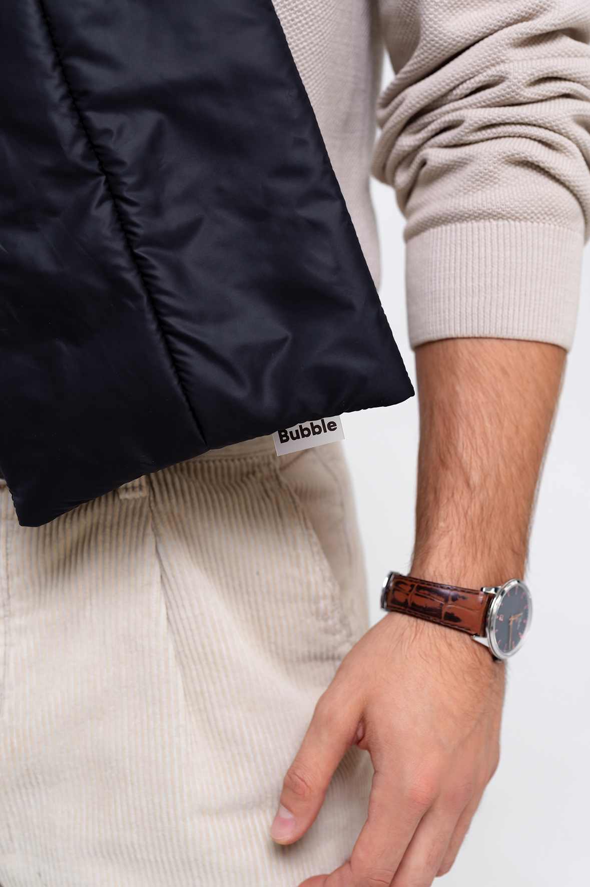 Шарф Bubble (черный)-6