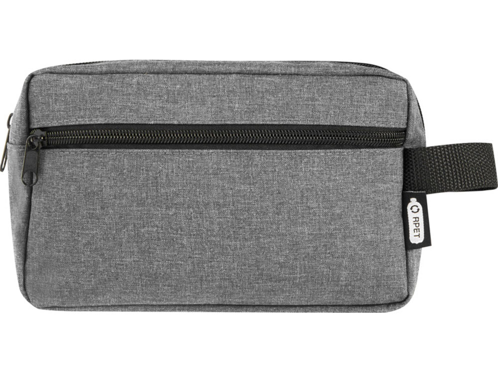 Косметичка Ross объемом 1,5 л из переработанного РЕТ-пластика, серый яркий-1