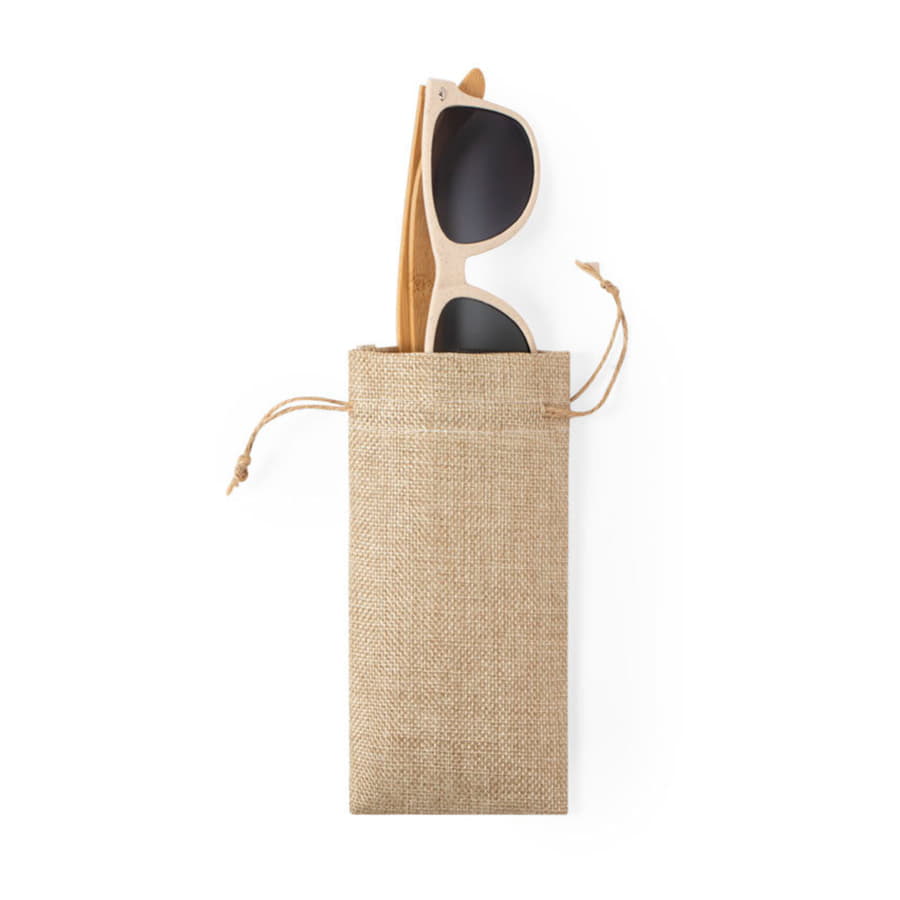 Мешочек для очков SILMAX, бежевый, 9 х 18 см, полиэстер, бежевый-2