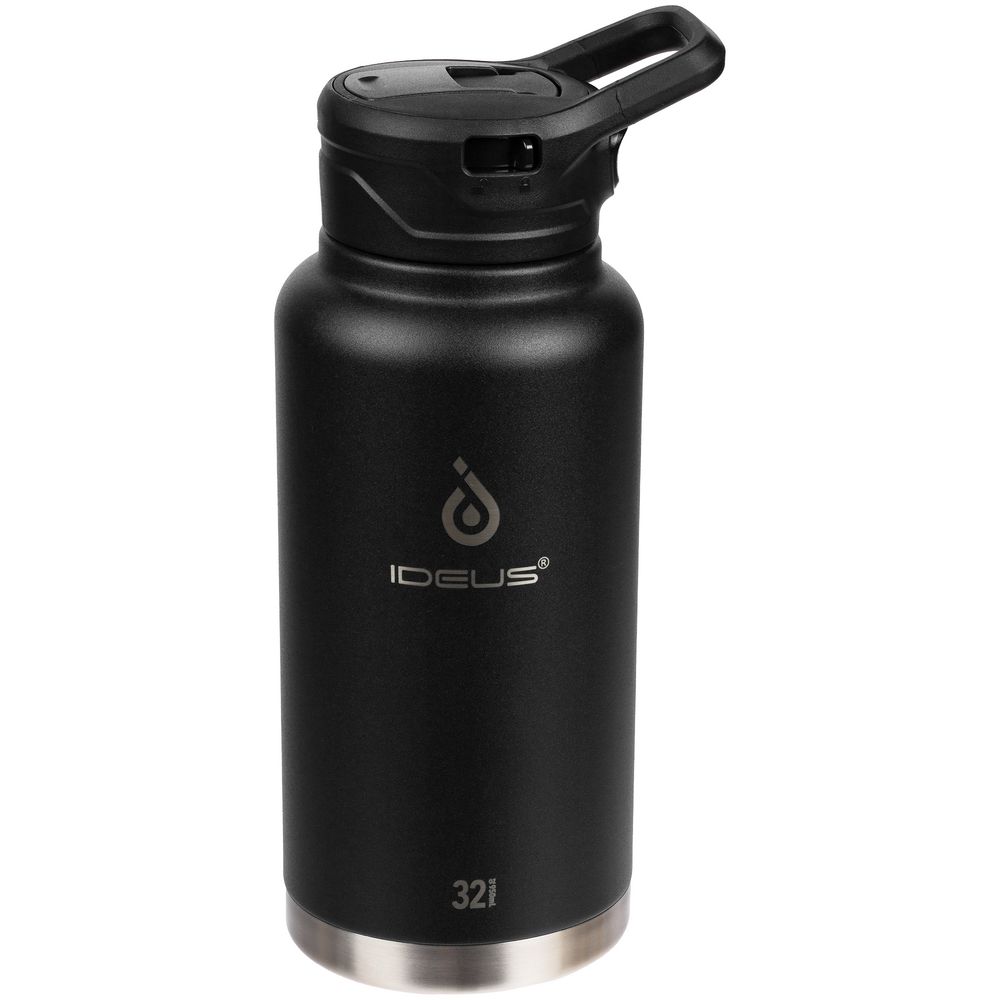 Термобутылка Fujisan XL 2.0, черная-1