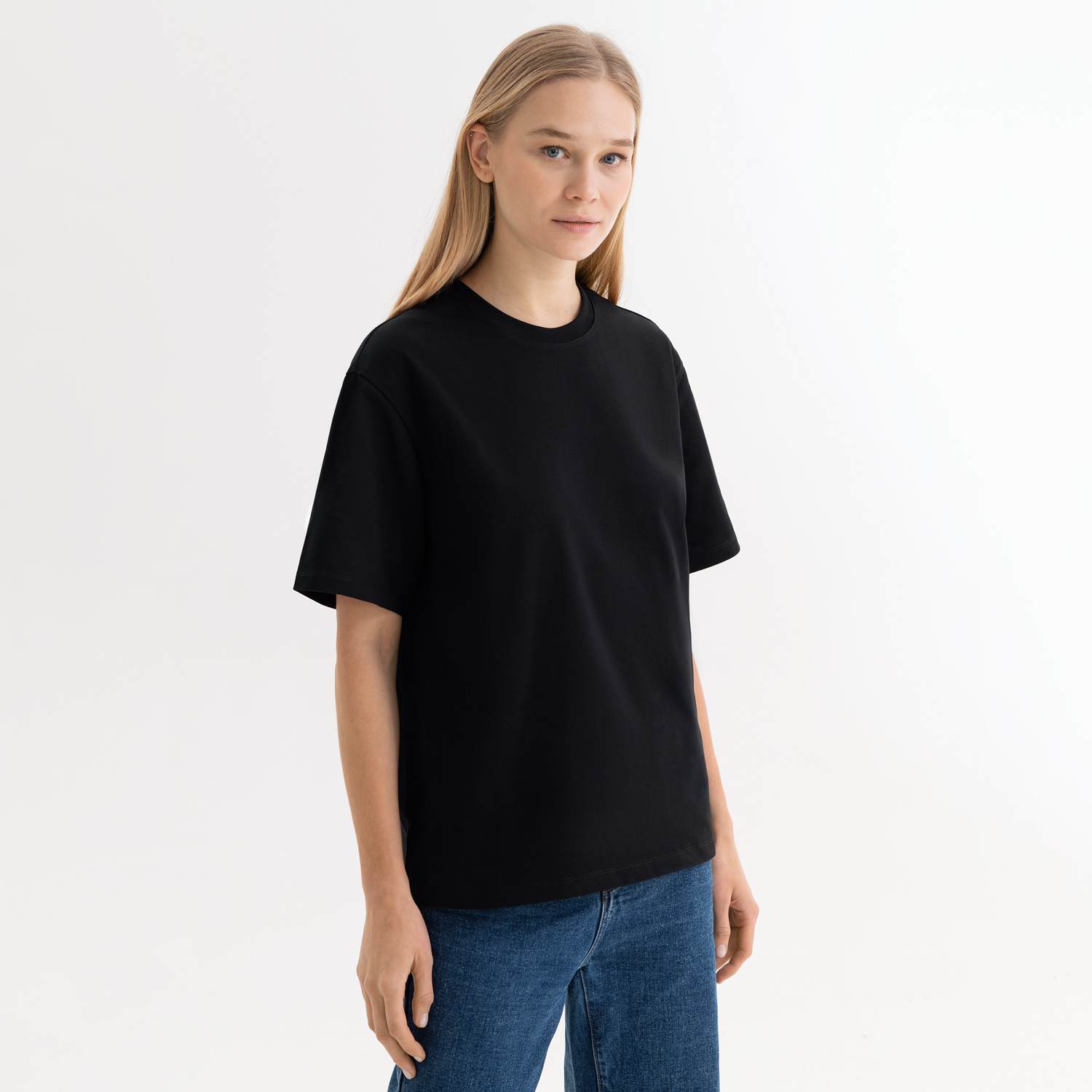 Футболка унисекс RUST, 240 гр., черная-1