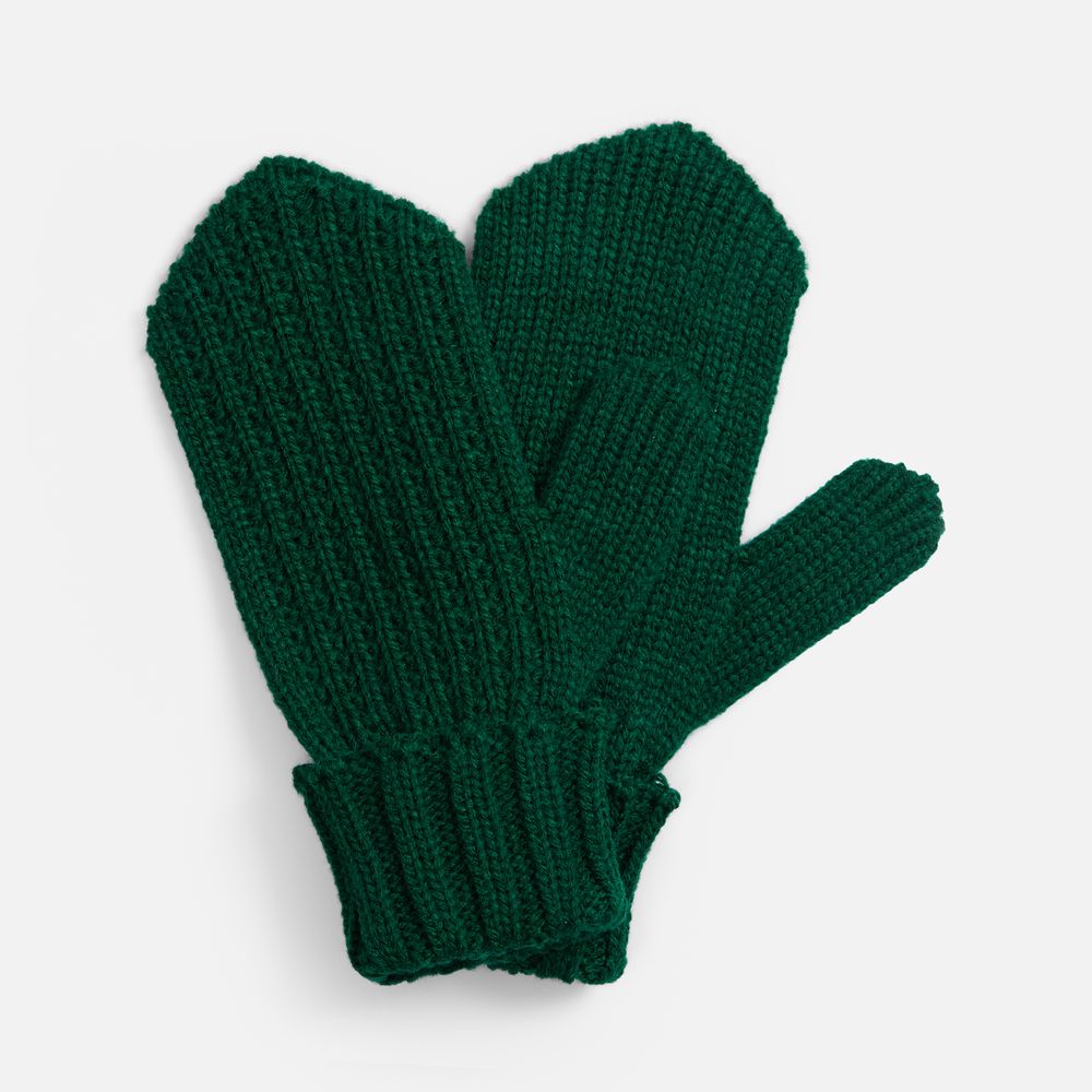 Варежки Nordkyn, темно-зеленые-1
