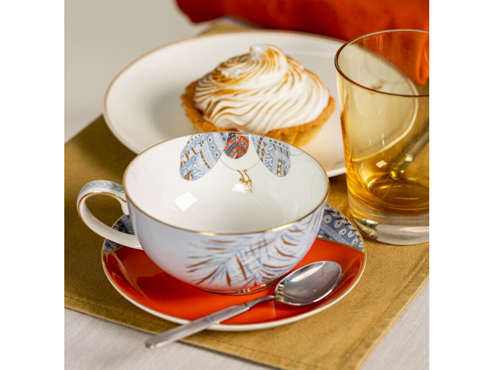 Набор чашка и блюдце Valerie Concept TEA SET TRO-5