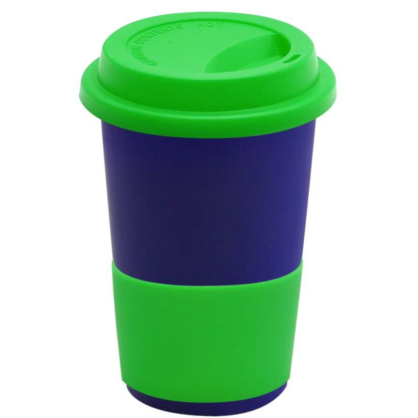 Кружка Magic To Go, Темно-синий/ зеленый-0