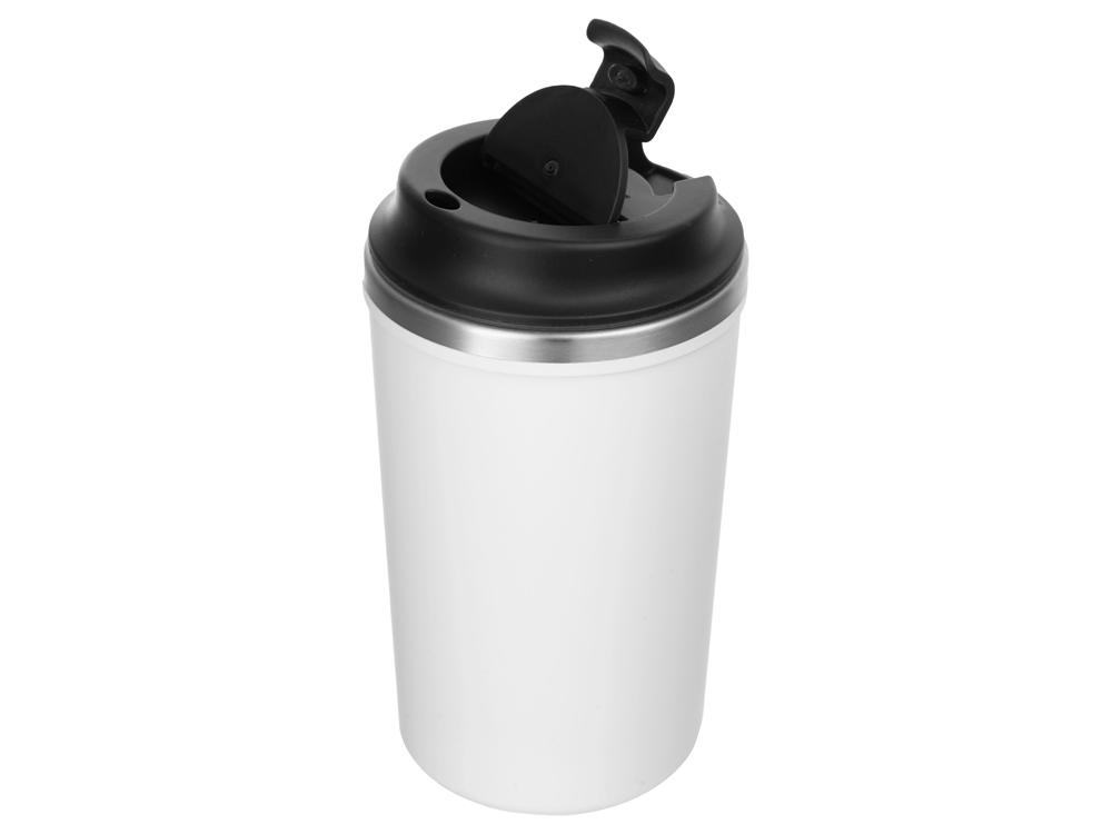 Герметичная термокружка на присоске Kick, 350 мл, белый-2