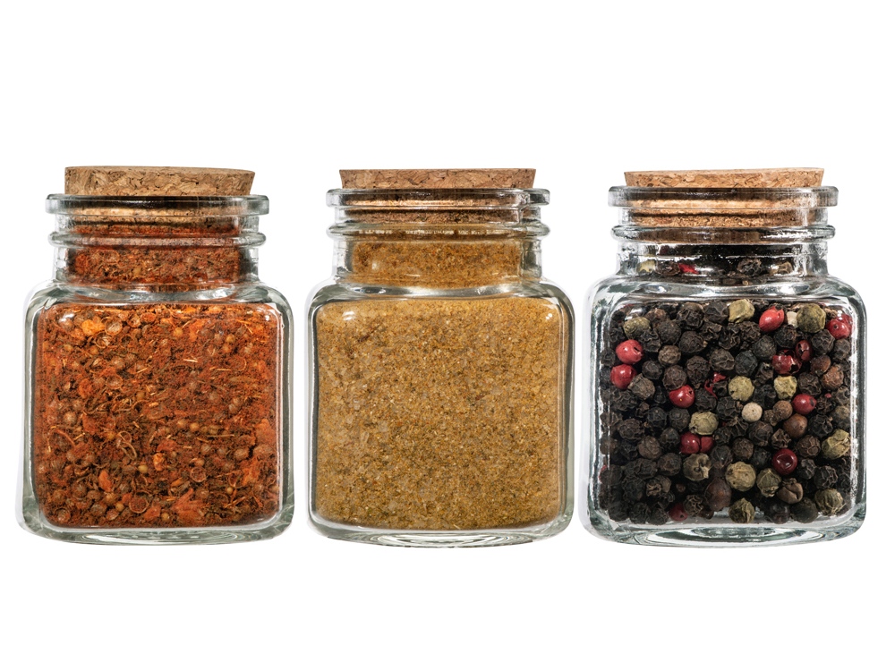 Набор Delicio из трех специй в подставке из бука-4