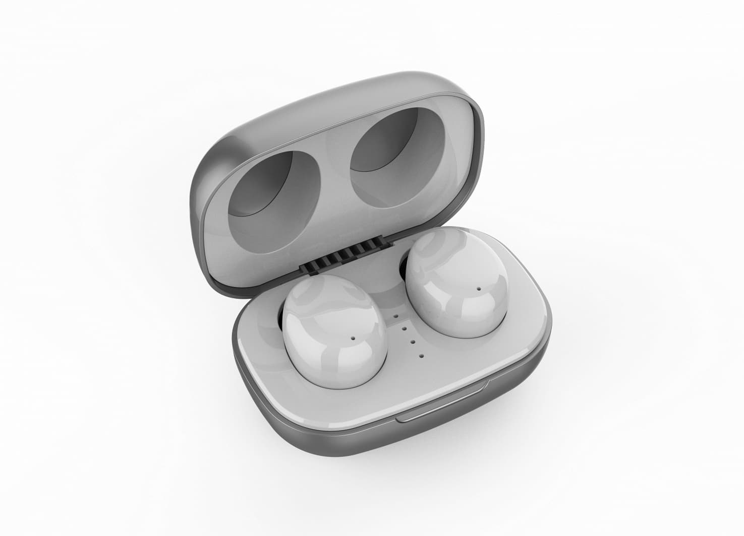 Беспроводные наушники ACCESSTYLE GRAIN TWS, серебристый, серебристый-6