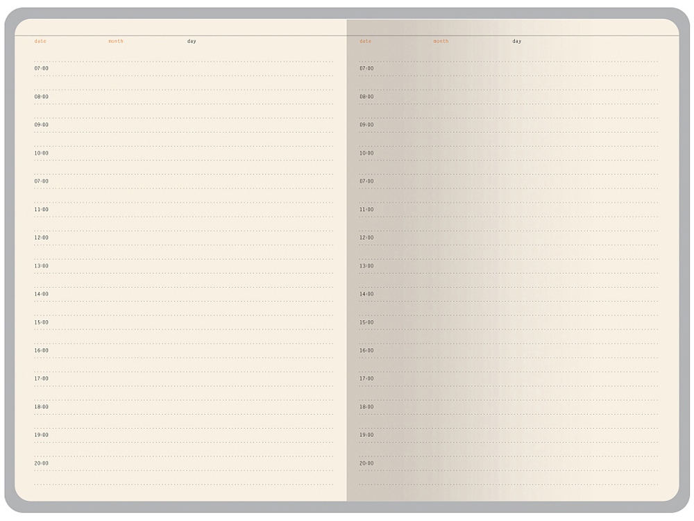 Ежедневник недатированный А5 Bosforo, красный-2
