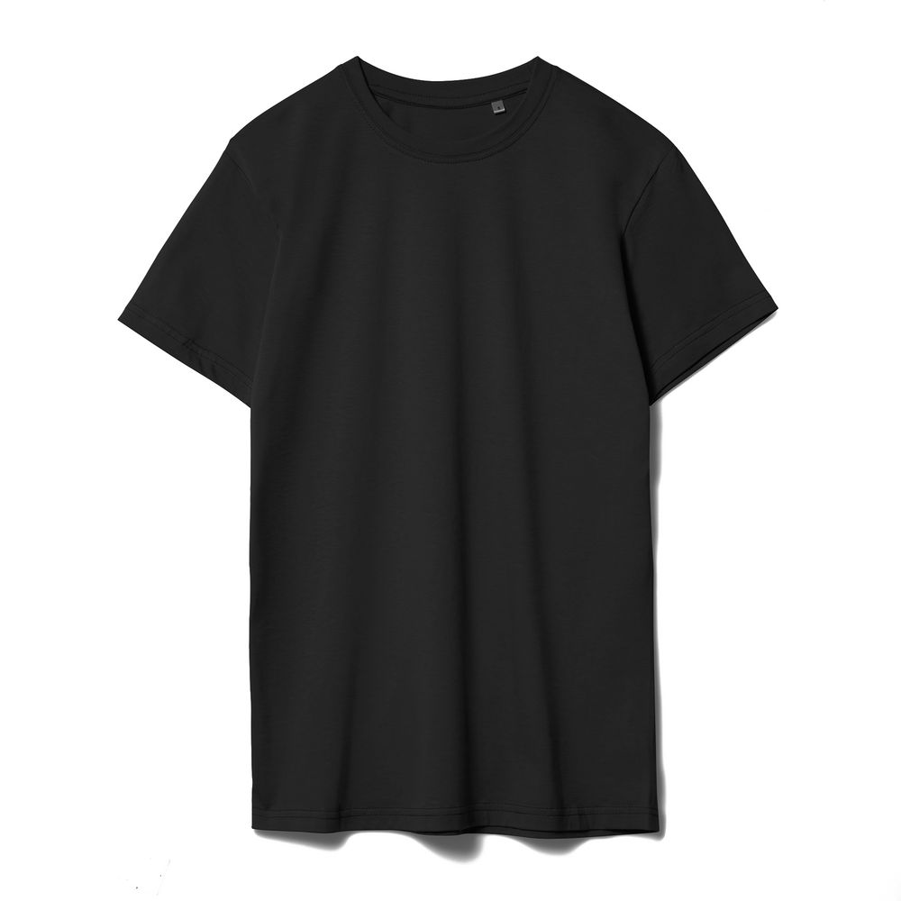 Футболка унисекс T-Bolka 160, черная-0