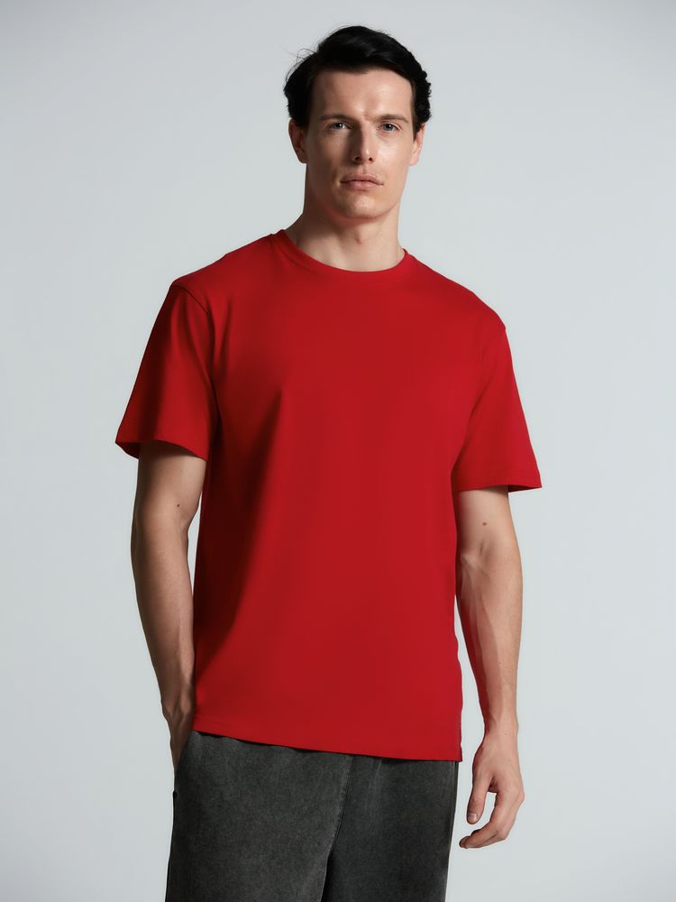 Футболка унисекс Streetwise, красная-0