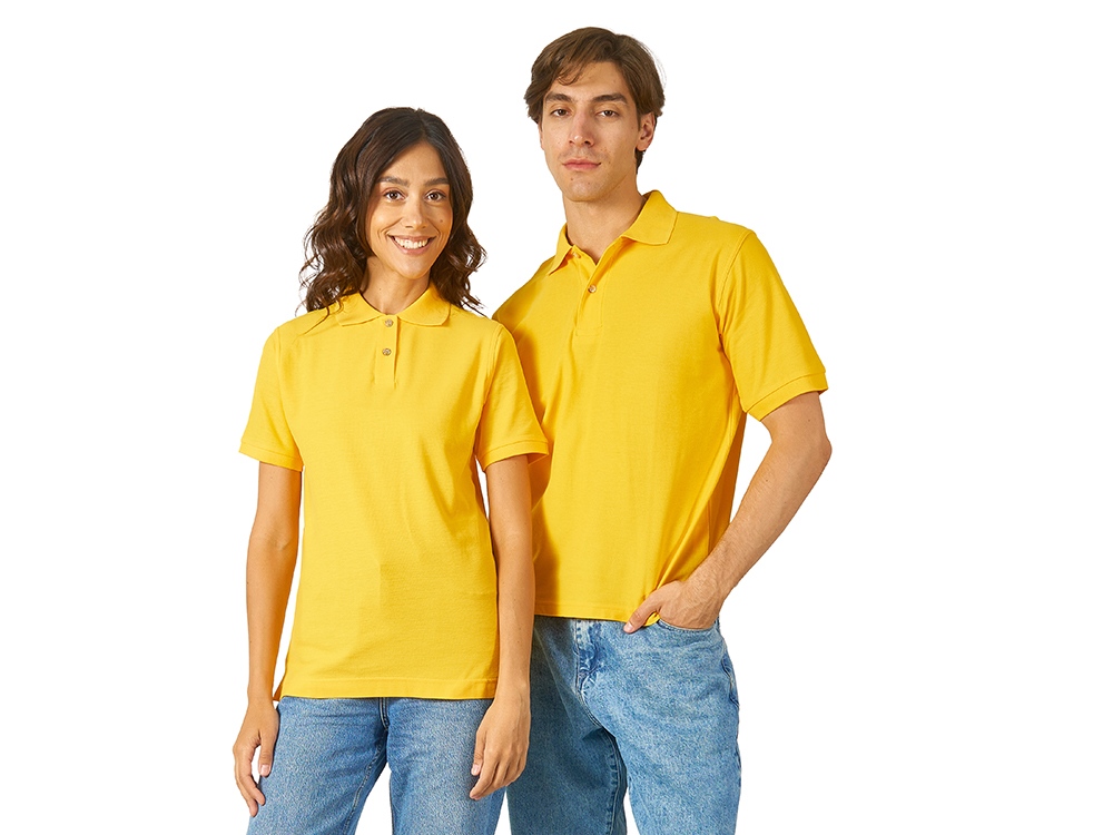 Рубашка поло Boston женская, золотисто-желтый-3