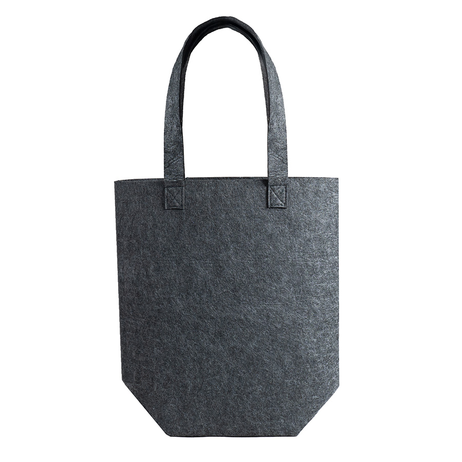 Сумка-шоппер FELTY , RPET фетр, темно-серый-0