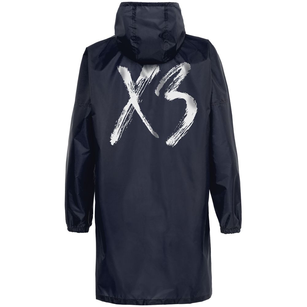 Дождевик «ХЗ», темно-синий с серебристым-3