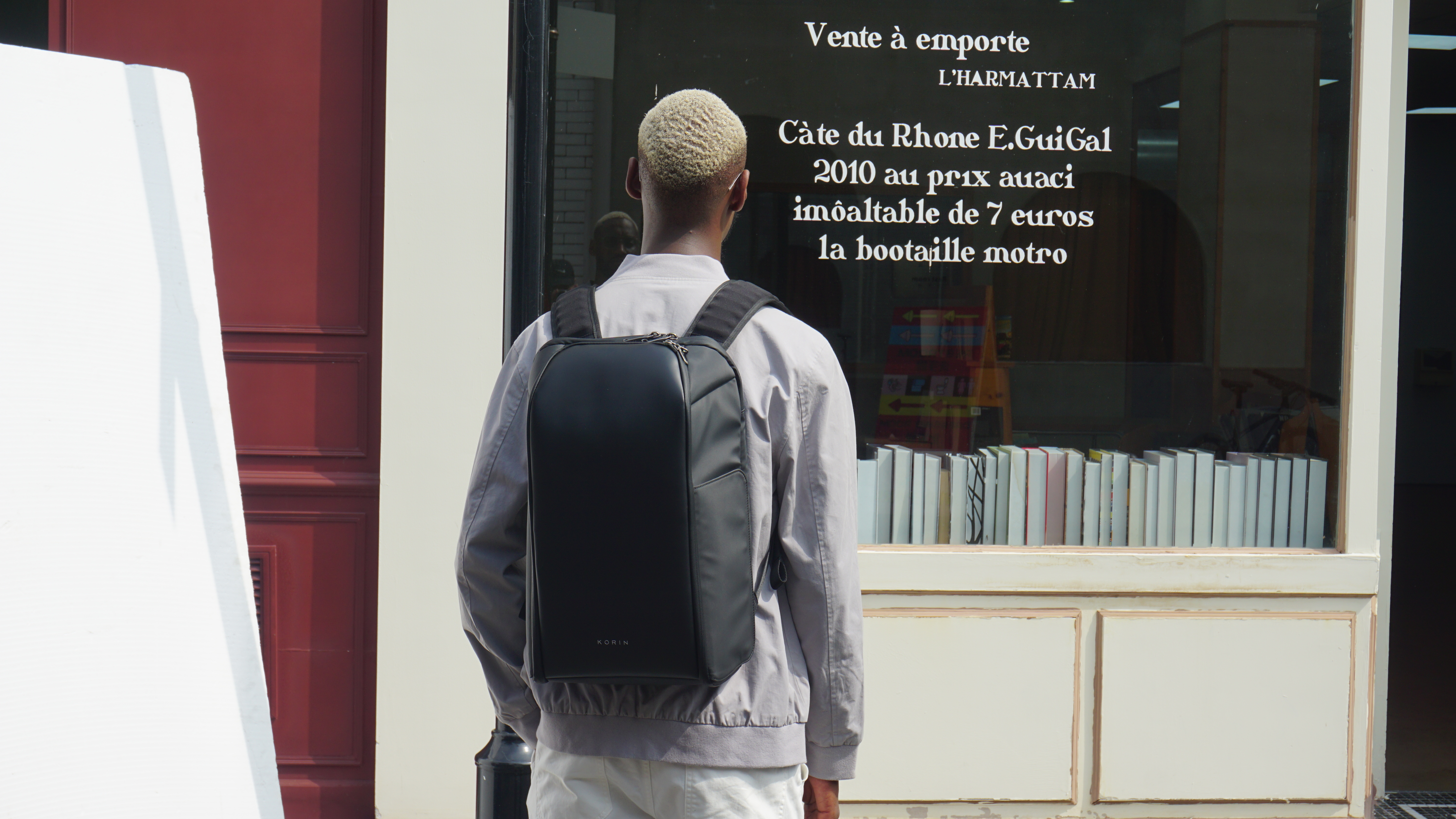 Рюкзак FlipPack 47х30х17 см, черный-21