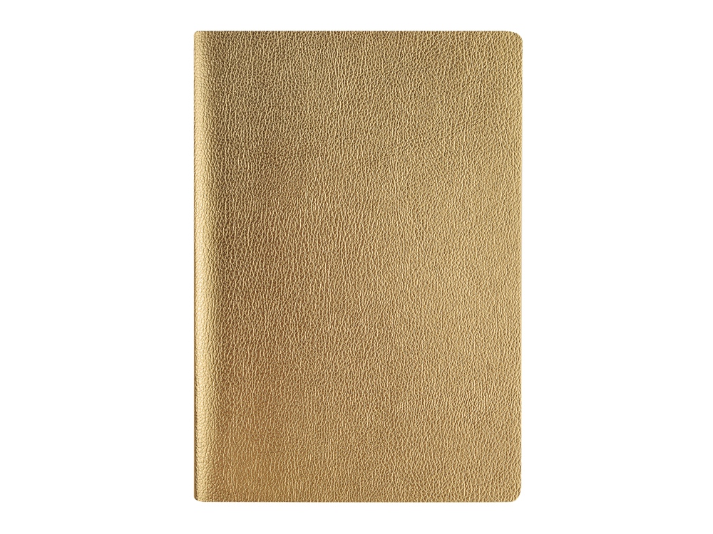 Бизнес тетрадь А5 Megapolis flex 60 л. клетка, золотистый-1