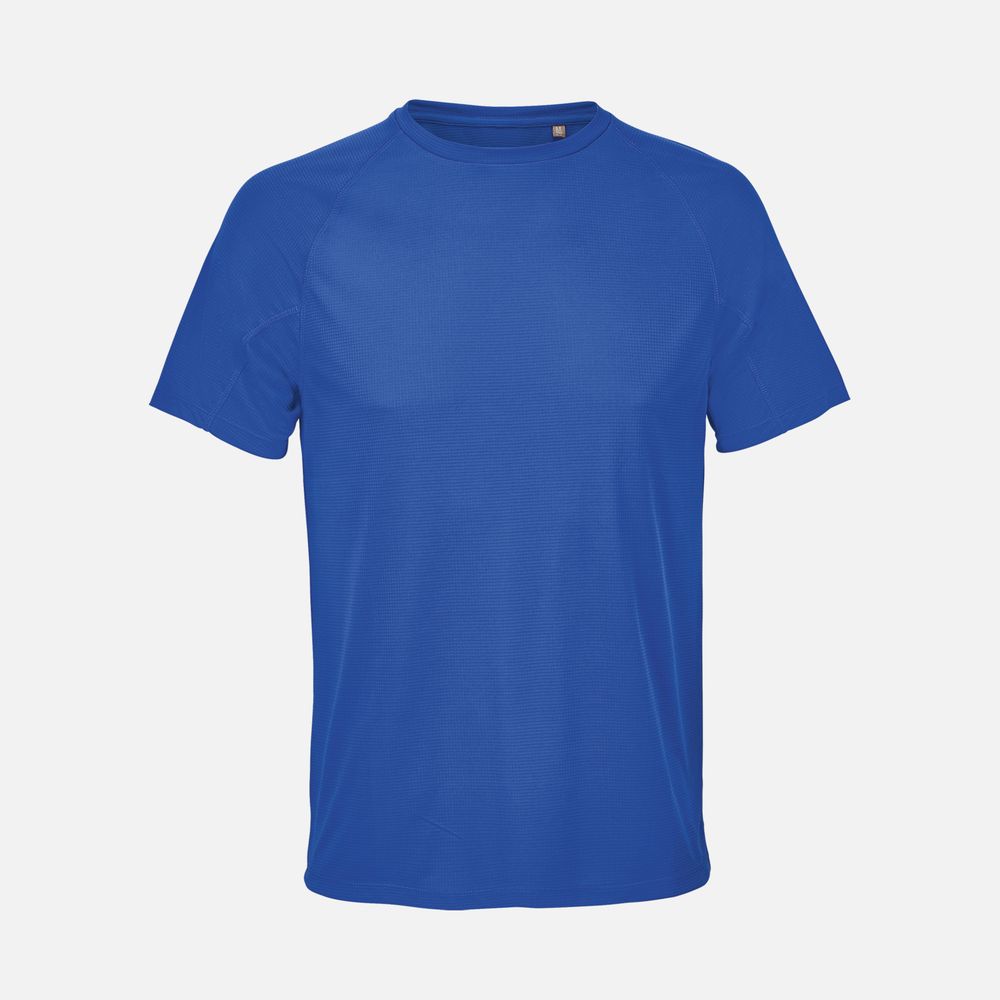 Футболка спортивная унисекс Vortex, ярко-синяя (roayl)-1