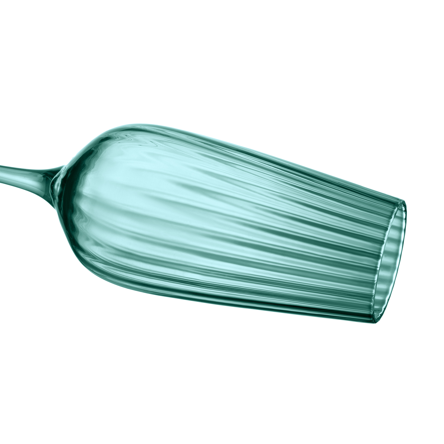 Бокал для шампанского Капри (Capri), зеленый-2