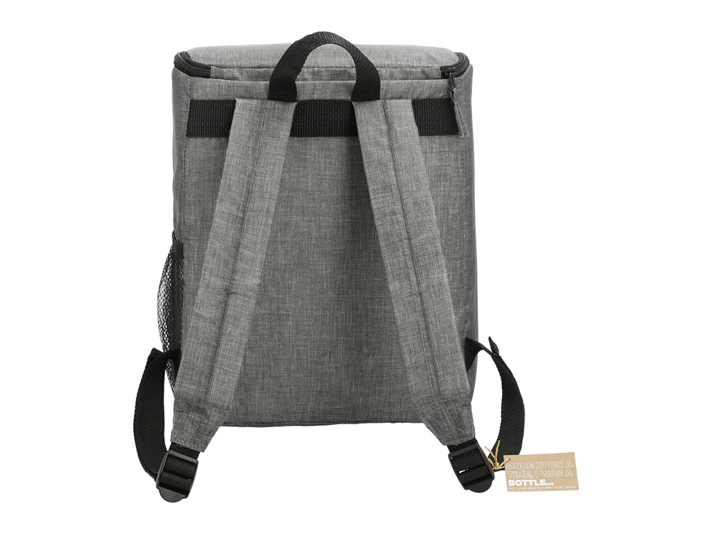 Рюкзак-холодильник Reviver из переработанного пластика, серый-2