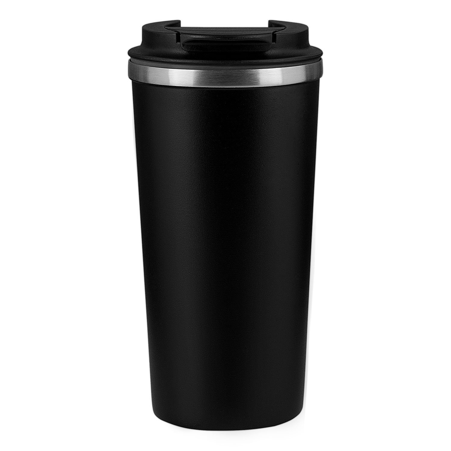 Подарочный набор Forges, черный (шарф, термокружка)-2