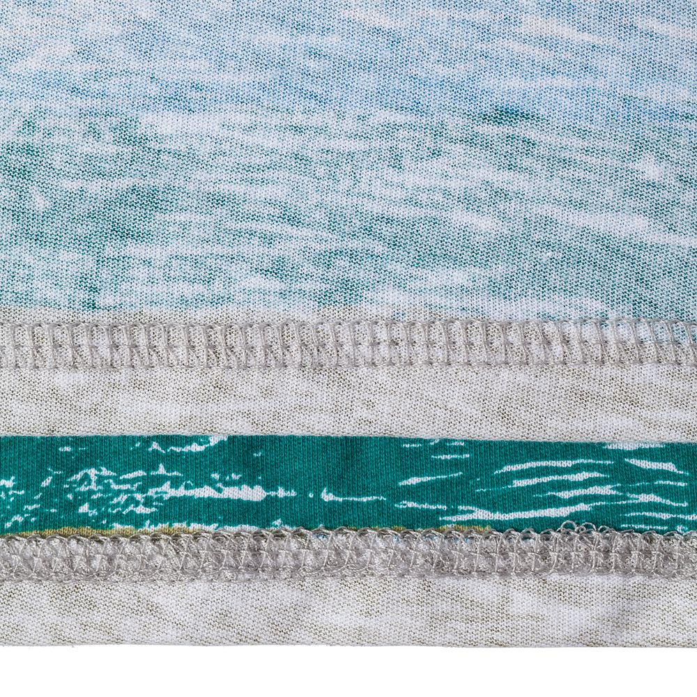 Футболка мужская Rayet двусторонняя, голубая с зеленым-3