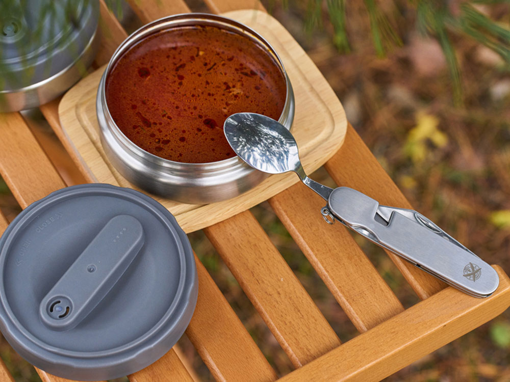 Нож перочинный Stinger, 109 мм, 8 функций, материал рукояти: нержавеющая сталь (серебристый)-13