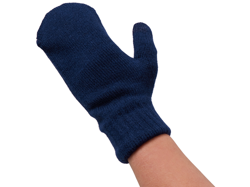 Варежки Dunant, темно-синий-6