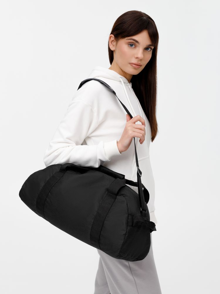 Спортивная сумка Portager, черная-4