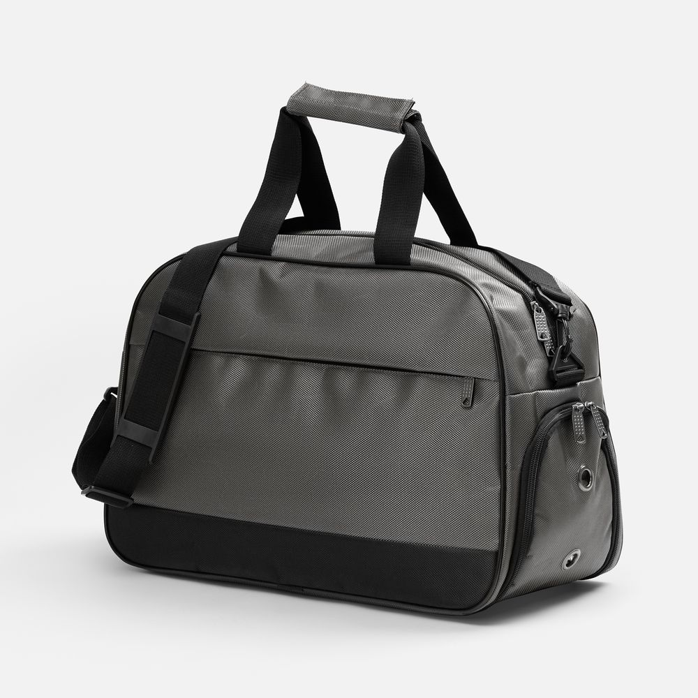 Спортивная сумка Atlantes, серая с черным-1