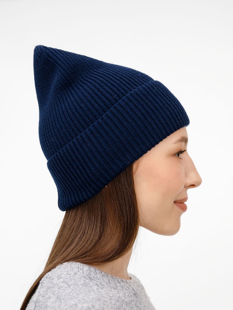 Шапка Nobilis Mono, темно-синяя-3