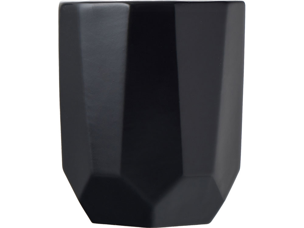 Кружка с гранями Amery, 310мл, черный матовый-2