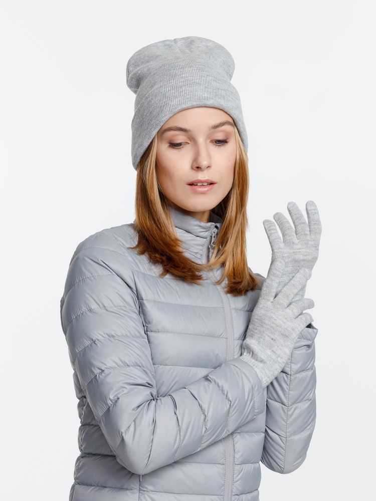 Перчатки Urban Flow, светло-серый меланж-2