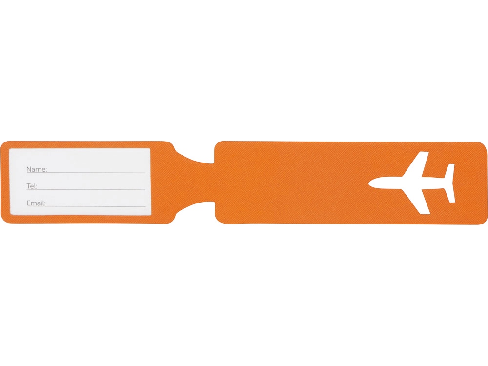 Багажная бирка Favor, оранжевый-4