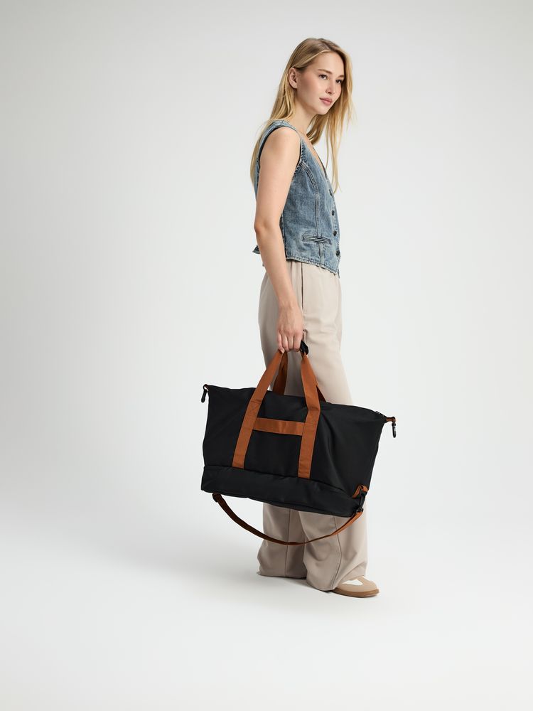 Сумка дорожная Incluso, черная-5