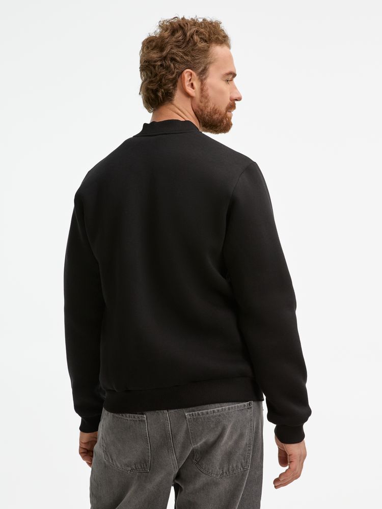 Бомбер унисекс Estado, черный-8