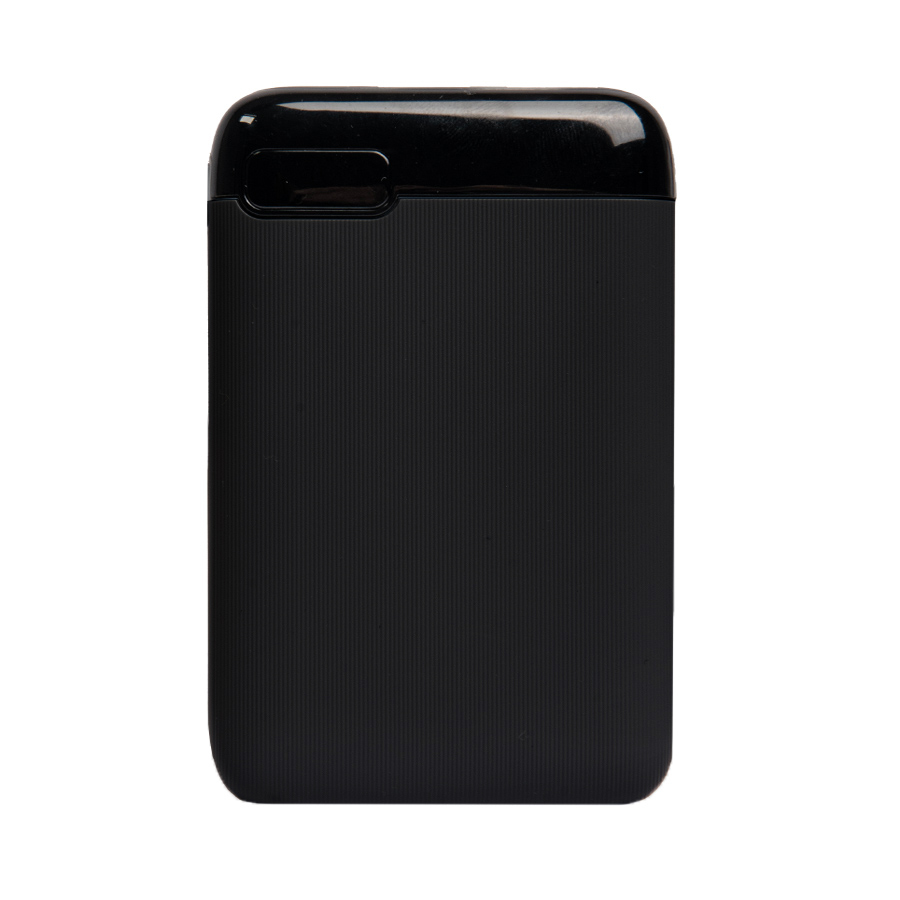 Универсальный аккумулятор Num 5 (5000 мАч), черный, 10,2х6.3х1,2 см, черный-1