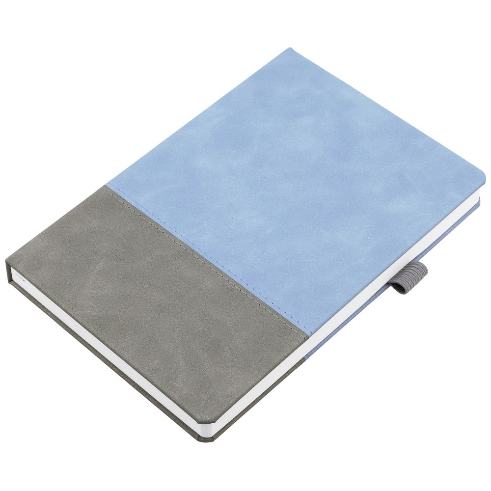 Ежедневник Horizon, недатированный, серый с голубым-2