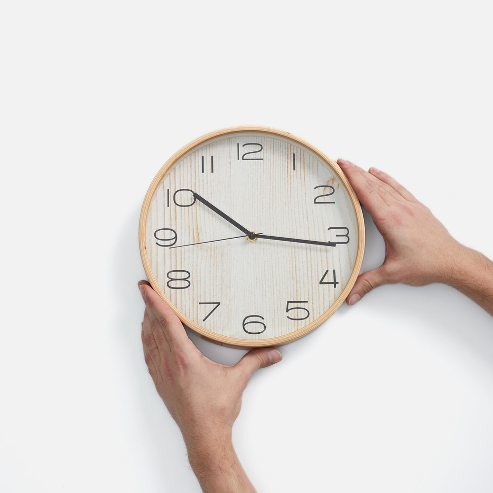 Часы Vintage, бежевые-2