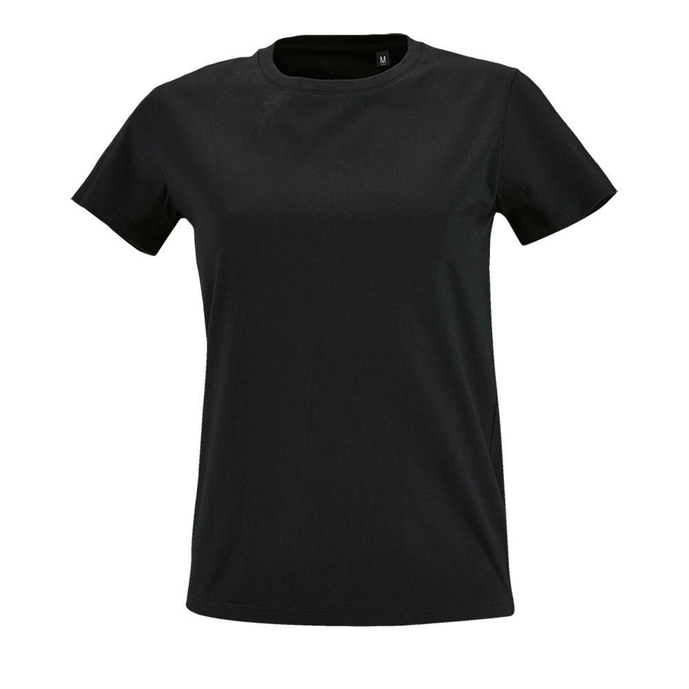 Футболка женская Imperial Fit Women, черная-0