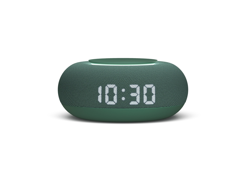 Умная колонка VK Капсула Мини с голосовым помощником Марусей, хвойный зеленый-1