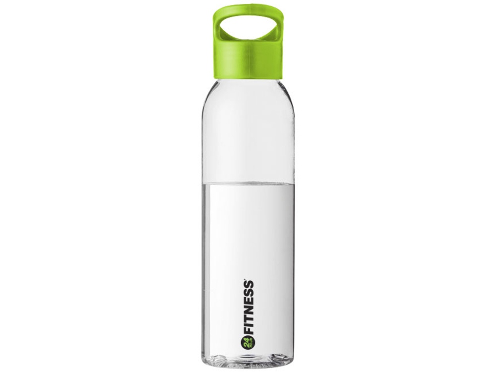Бутылка Sky, прозрачный/лайм-3