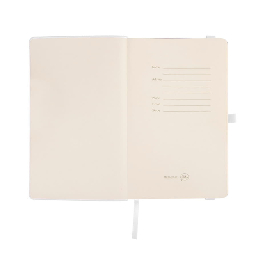 Набор подарочный FLORAL EGOIST: бизнес-блокнот, увлажнитель, белый-5