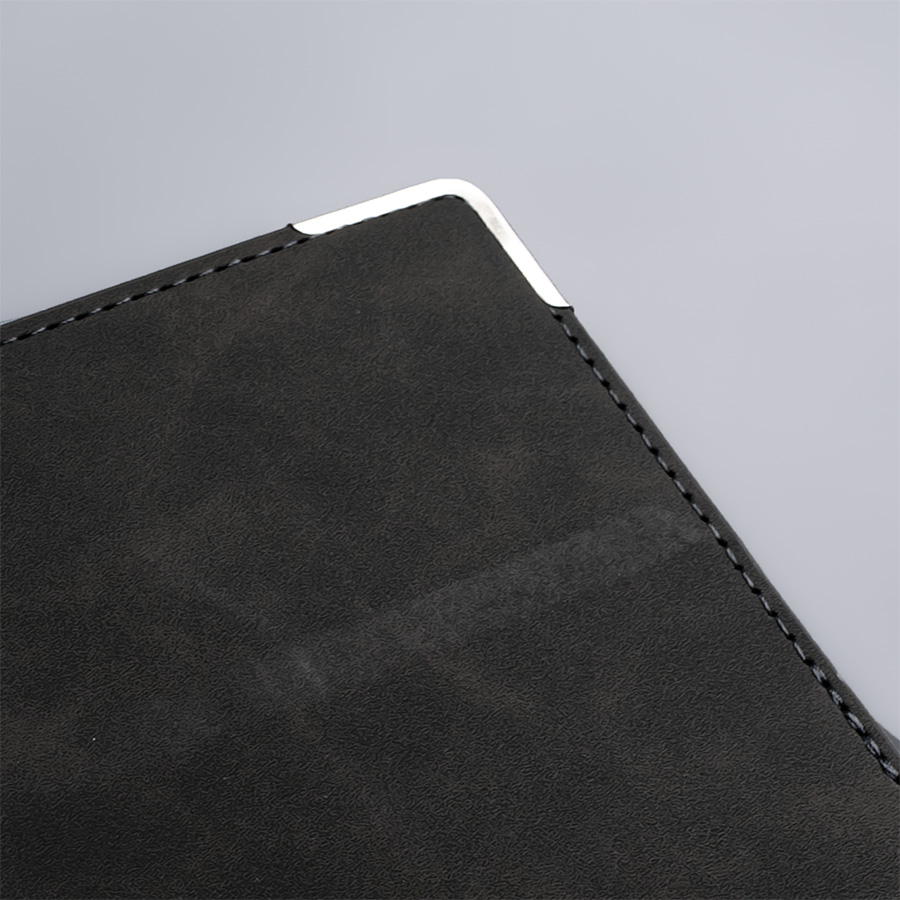 Обложка для паспорта Luma, черная, черный-6