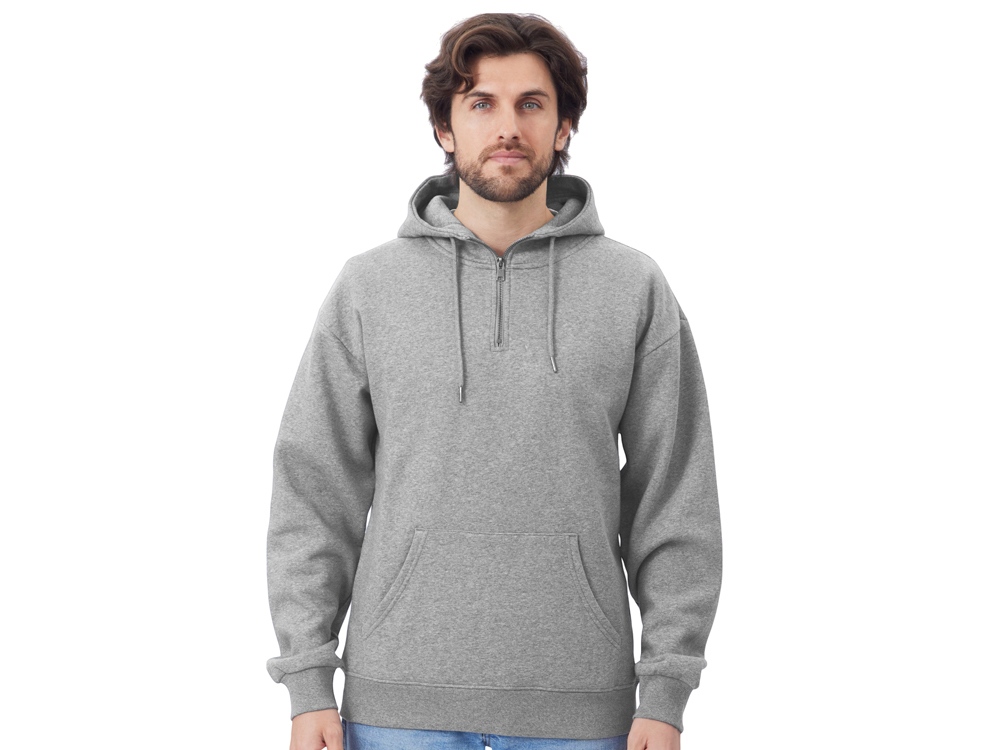 Худи Hamburg, серый меланж-2