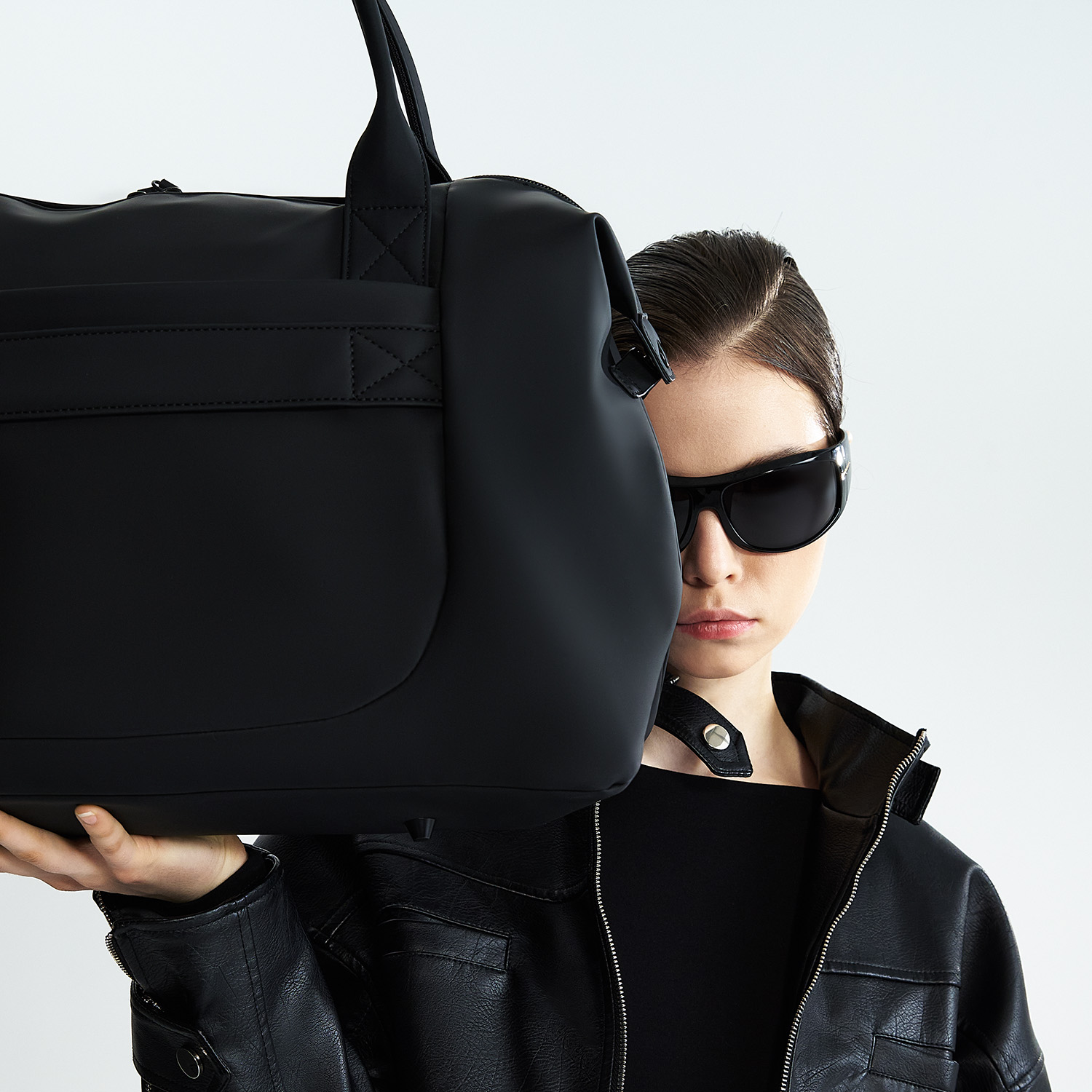 Сумка дорожная Madrid, черная-12