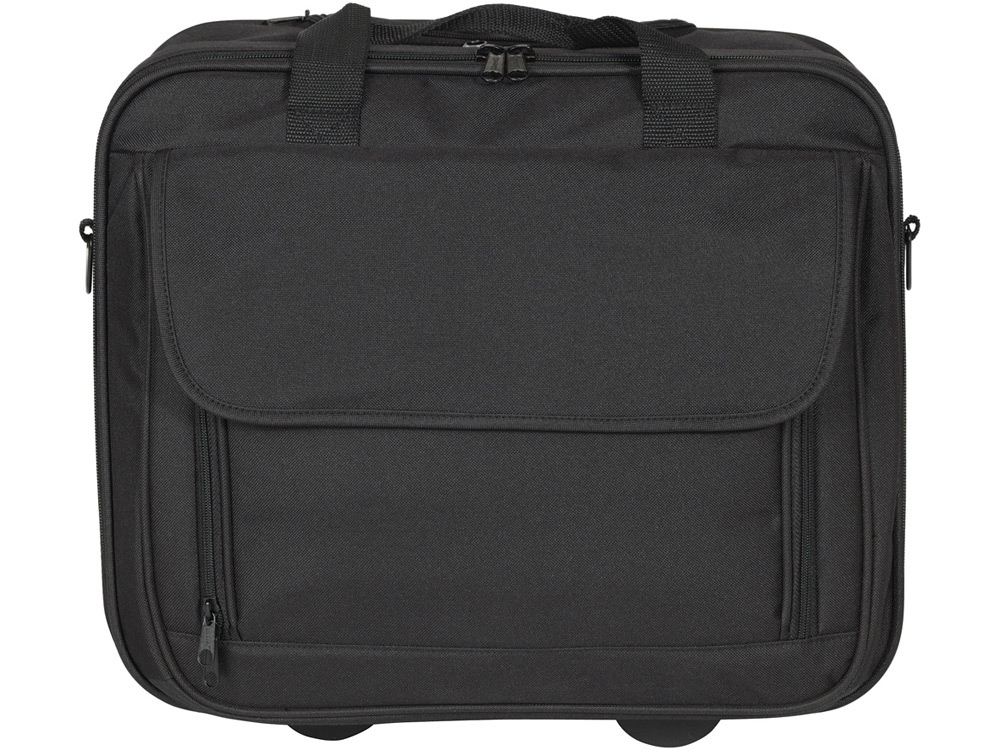 Сумка на колесиках с отделением для ноутбука, черный-3