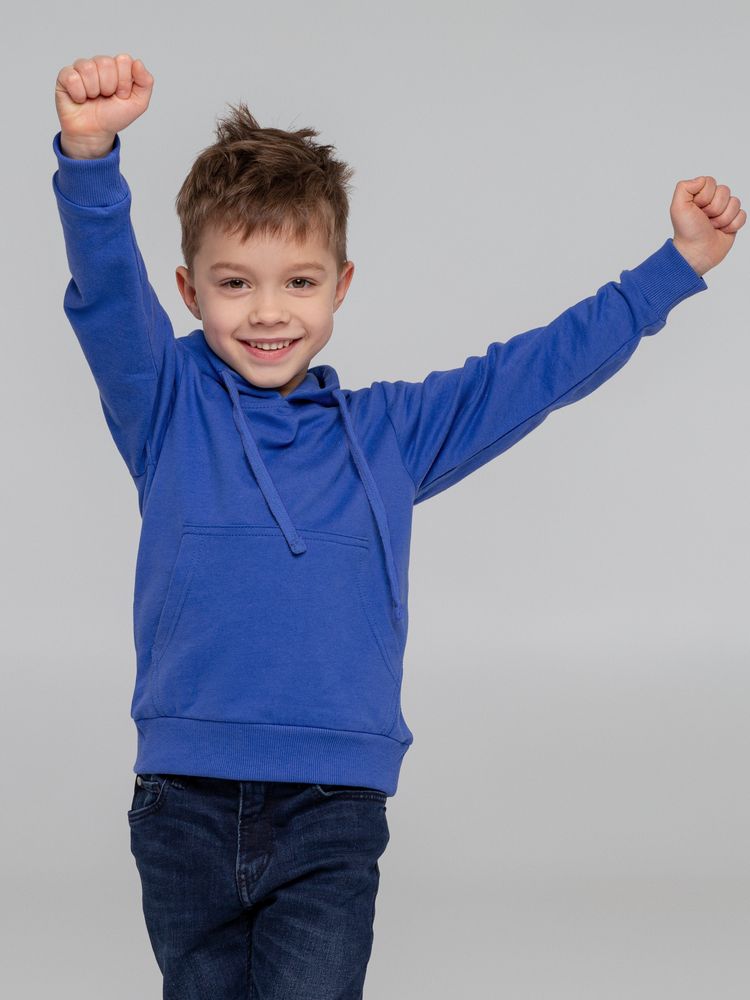 Худи детское Kirenga Kids 2.0, ярко-синее-3