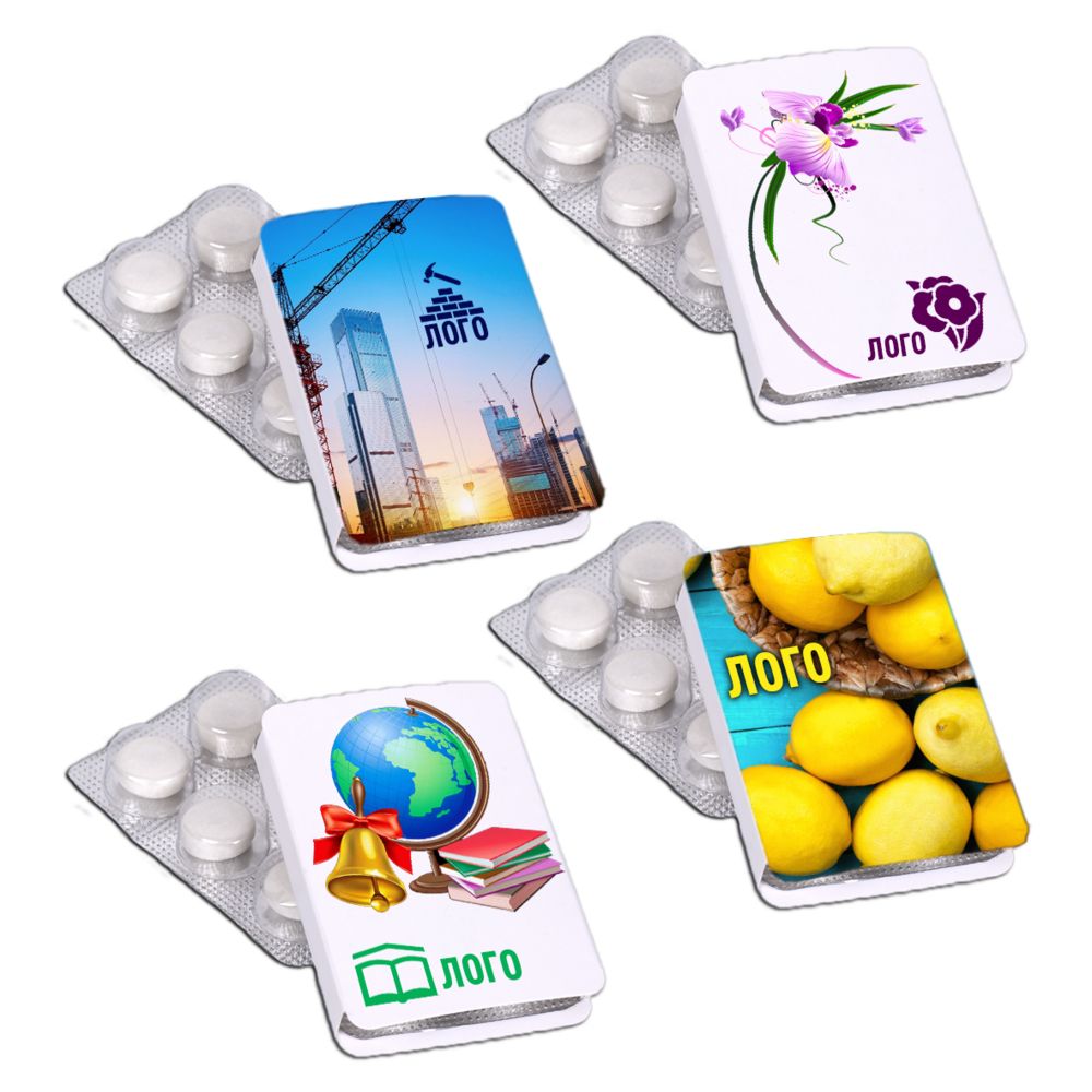 Жевательная резинка в блистере Hubba на заказ-1