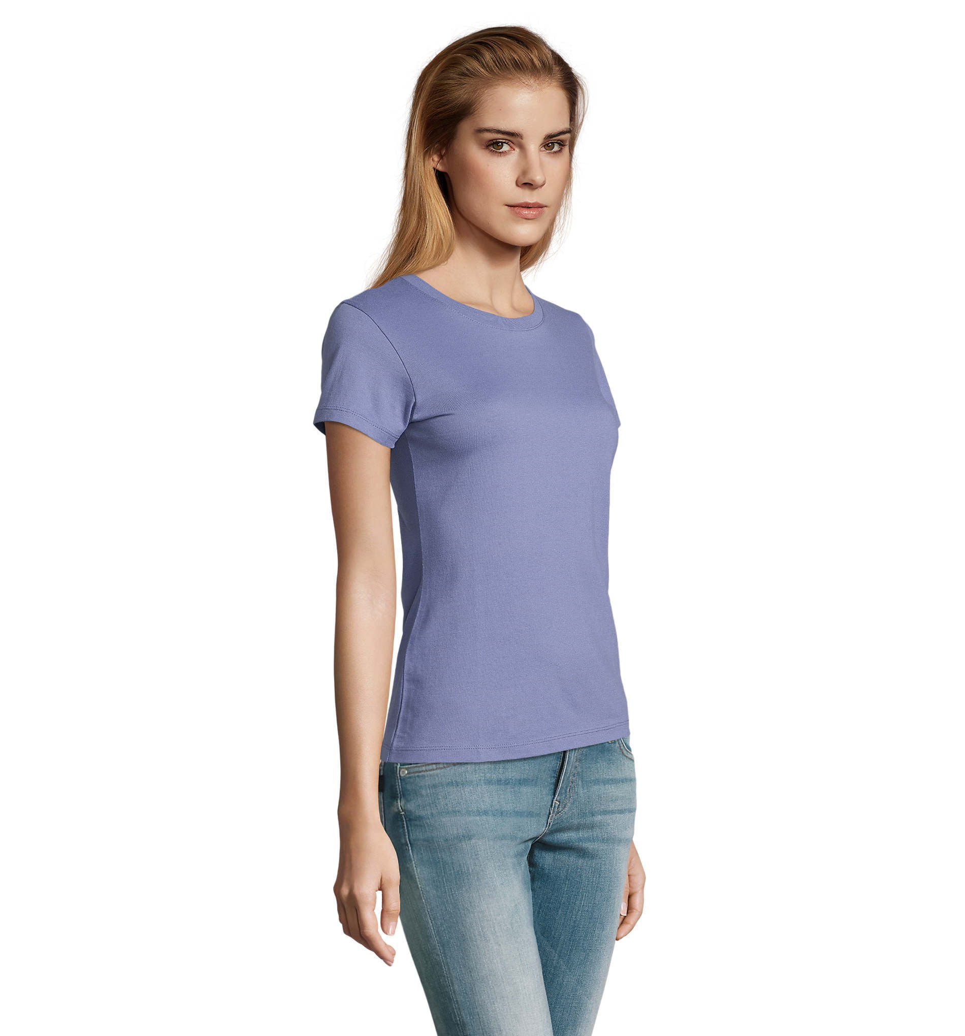 Футболка женская IMPERIAL WOMEN 190, синий-3